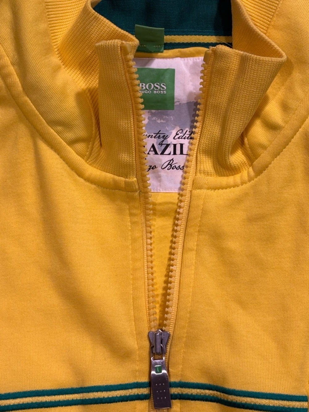 Hugo Boss Brazil, track jacket, rare authentic - Picture 3 of 9